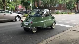 1956 BMW Isetta Bubble Driving Clips