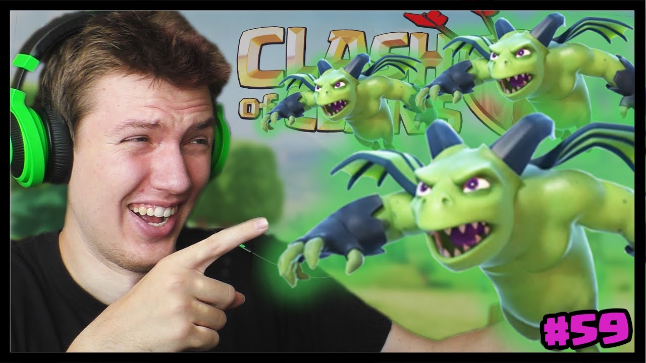 LIETAJÚCE ZELENÉ PATKÁŇE! - Clash of Clans #59