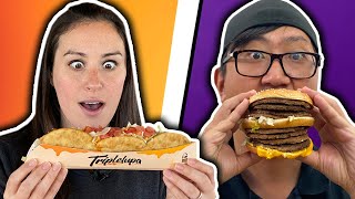 Only Eating NEW VIRAL Drive Thru Fast Food for 24 Hrs