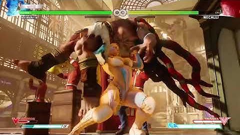 STREET FIGHTER V (BETA) command grab option select!
