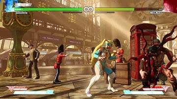 STREET FIGHTER V (BETA) command grab option select!