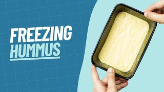 How to Freeze Hummus | Our Method for Freezing Hummus Can You Freeze Humus