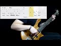 Red Hot Chili Peppers - Naked In The Rain (Bass Cover) (Play Along Tabs In Video)