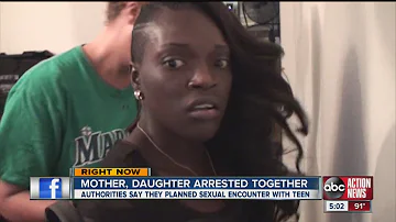 Mother and daughter arrested together
