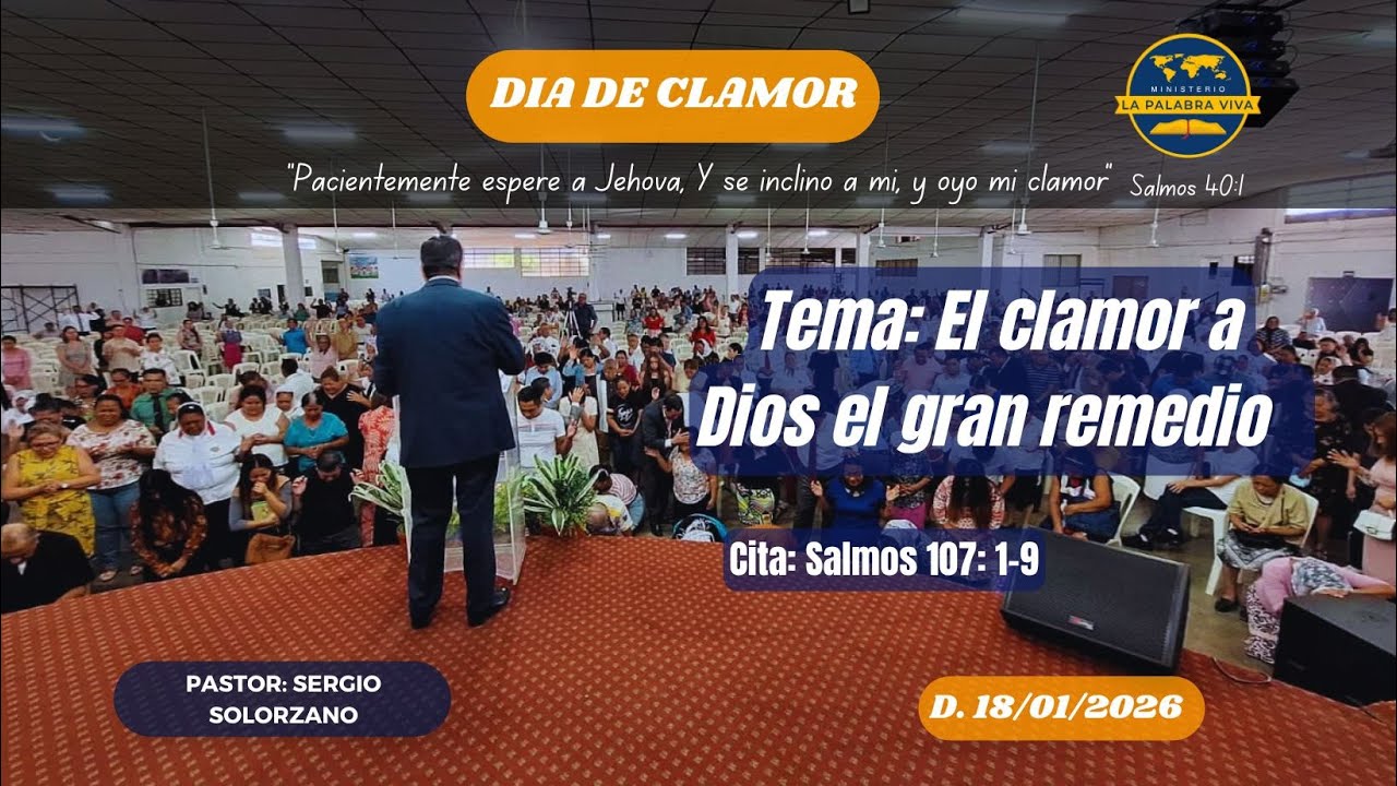El clamor a Dios, el gran remedio| Ministerio La Palabra Viva