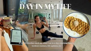 A VERY overdue DIML vlog !! (Let's catch up: many life updates, what I eat in a day, workouts, etc)