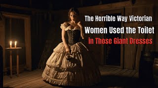 The Horrible Way Victorian Women Used The Toilet In Those Giant Dresses