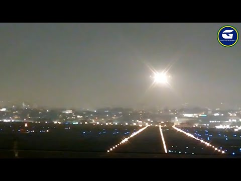 Registro de pouso de avião Jumbo chinês em Guarulhos