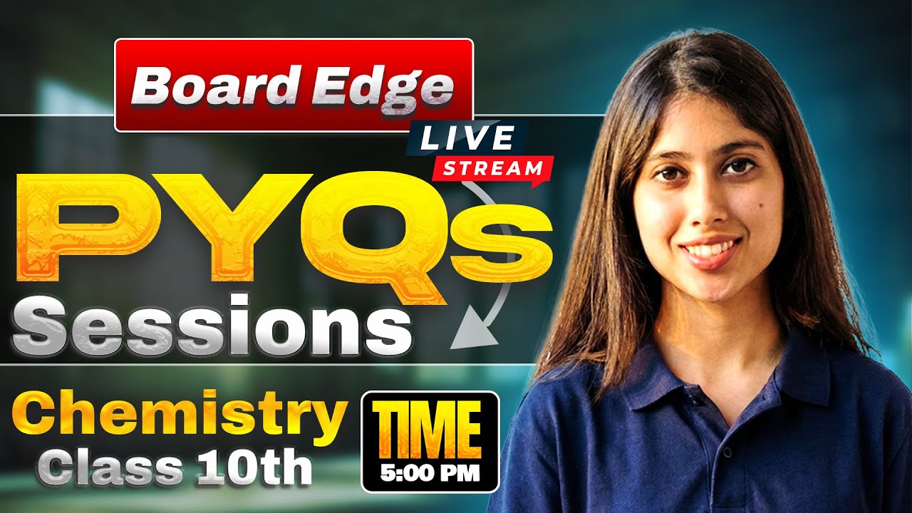 Class 10 Chemistry LIVE 🔥 Carbon and Its Compounds | CBSE Board Special