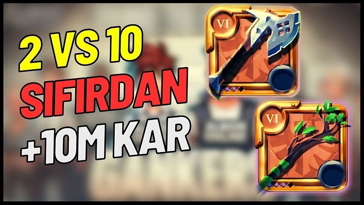 Dehşetül Vahşet Duo - Zero To Hero 6 Saat Challenge - Albion Online Türkçe