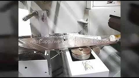 Heat shrink flow pack garbage bag packing machine