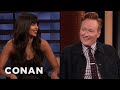 Jameela Jamil Had Crushes On Conan &amp; Forrest Gump Growing Up | CONAN on TBS