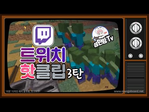 성민잉 트위치 핫클립 모음집 3탄 [ 서든어택 사이퍼즈 마인크래프트 ]