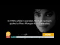 Capture de la vidéo Piers Morgan - Michael Jackson Interview - 1999 (Hd)