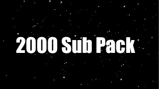 2000 sub pack giveaway!![sticknodes]