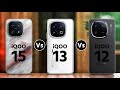 iQOO 15 Vs iQOO 13 Vs iQOO 12 || Full Specs Comparison