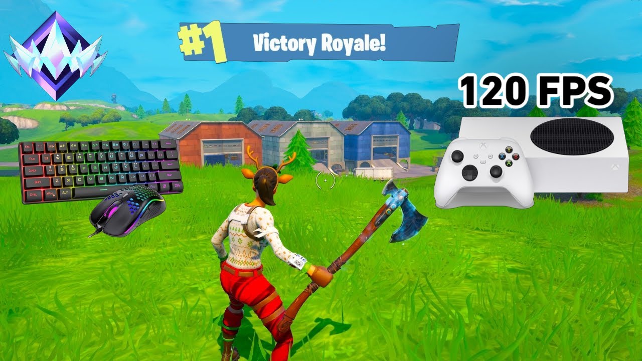 Ranked OG Fortnite on Xbox Series S | Keyboard & Mouse Gameplay | 120 ...