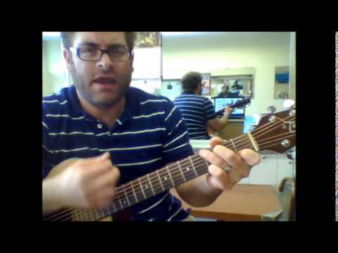 How to play "If it makes you happy" by Sheryl Crow on acoustic guitar