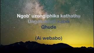 Ithwasa lekhansela- AWUME KANCANE Lyrics