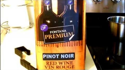 Fontana Pinot Noir Wine Kit - Primary Fermentation