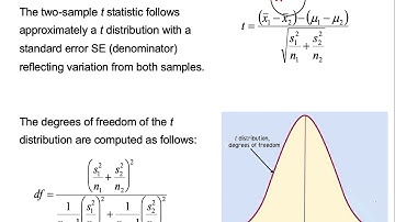 Chapter 18 part 1: Two-sample problems for population means (σ unknown)