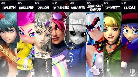 Smash Mods Ultimate:  8 Player 99 Stock Battle