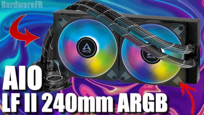 ARCTIC Liquid Freezer II 240 240mm AMD AIO CPU Cooler AMD AM4 AM5 Ryzen  Rev. 7