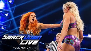 FULL MATCH - Lynch vs. Flair vs. Carmella – Triple Threat Match: SmackDown LIVE, Jan. 8, 2019