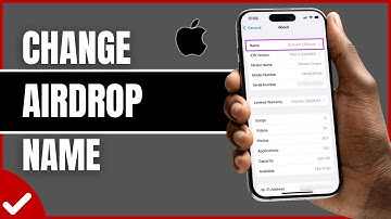 How To Change AirDrop Name On ANY iPhone