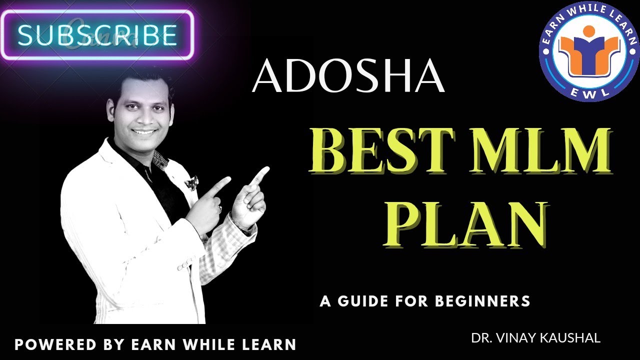 Adosha Wellness Best MLM Income Plan. Best Online Direct Selling Industry of INDIA. Earn Online.
