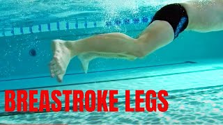 BREASTROKE LEGS TECHNIQUE BEGINNERS ADULT/KID 1OF 2 VIDEO