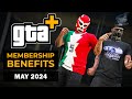GTA+ Membership Benefits - May 2024