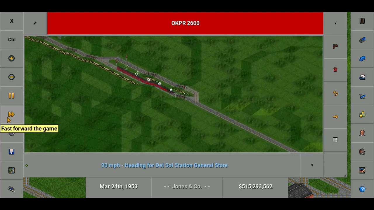Ttd First Map First Train over the Mountain Branch! (Open TTD) - YouTube