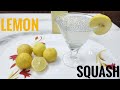 Homemade lemon squash recipe  lemon syrup recipe  easy to make lemon juice lemonjuice lemonade
