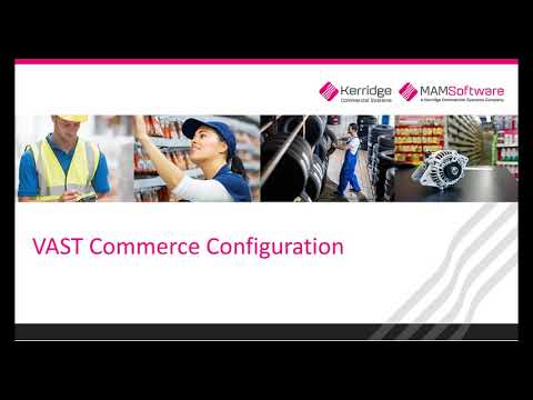 VAST Commerce Configuration