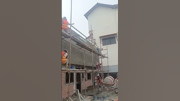 Plastering work for shophouse #automobile #siteoffice #construction #vlog #builder