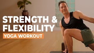 Strength and Flexibility Yoga Workout: Power Up with Chi Gong &amp; Shaolin Moves!