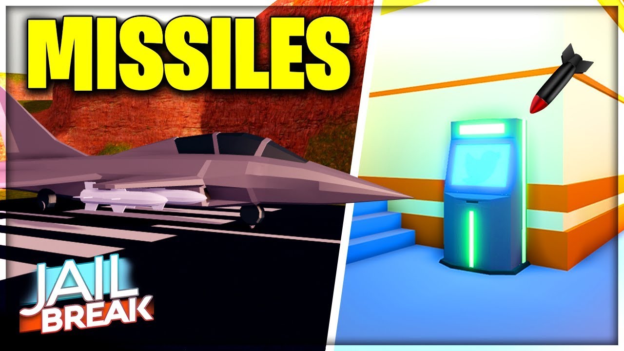 Full Guide Jailbreak Jet Missiles Update New Police Station New Code Roblox Youtube - new jet fighter and stunt plane update aerial vehicles roblox jailbreak new update minecraftvideos tv