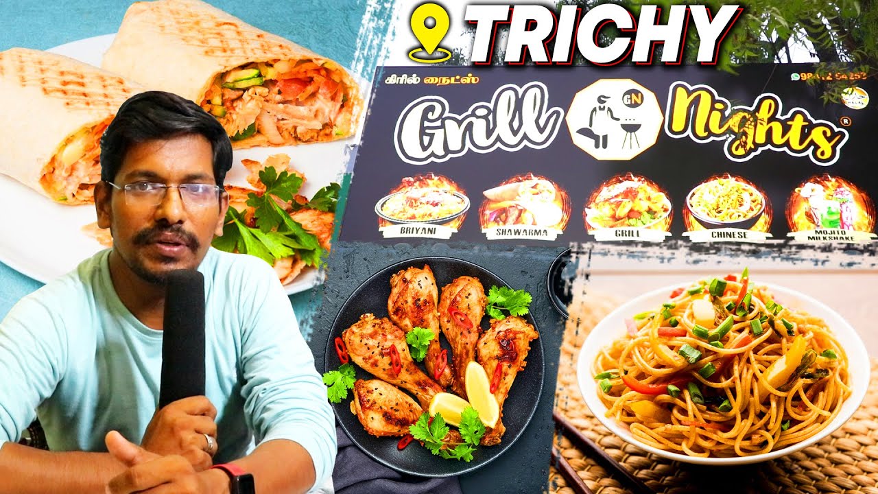 A Grand Opening of our Grill Nights outlet at Trichy💖 Best Shawarma