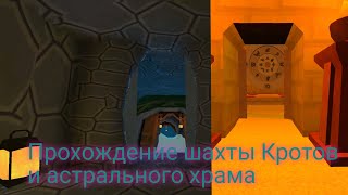 картинка: Прохождение шахты Кротов и астрального храма