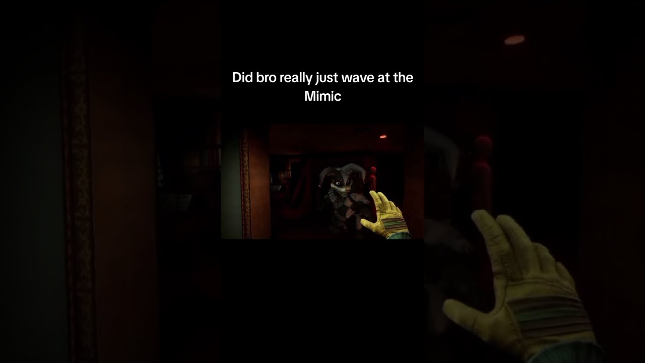 Bro Really Just Waved At The Mimic Funny Fnaf Secretofthemimic Fyp