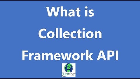 J2EE/Core Java/Collections interview questions: -  What are Java Collection API ?