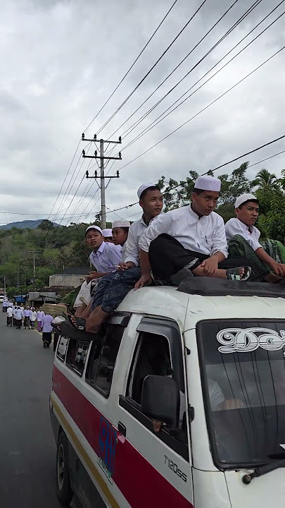 Suasana Ponpes Musthafawiyah Purba Baru