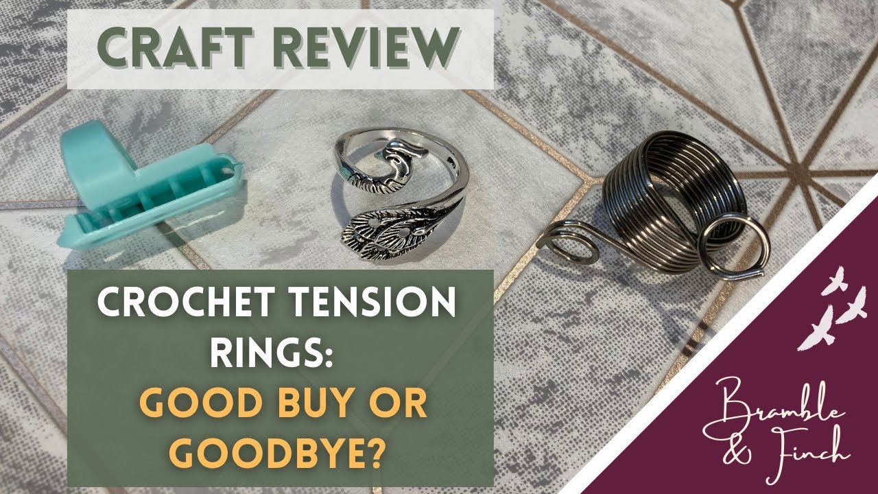 Swan Tension Guide Ring Review and Giveaway! ~ Knit and Crochet Ever After