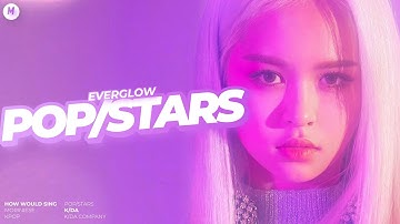 How Would EVERGLOW Sing “POP/STARS” (K/DA) — Line Distribution