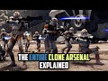 Every Blaster Used by the Clone Army