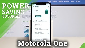 How to Enable Power Saving Mode on Motorola One - Battery Saver / Extend Battery Life
