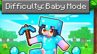 Minecraft#babymode#follow#viral#gaming#minecraft