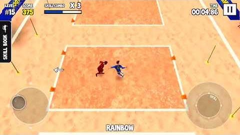 Just scored 2 025 points on Level 15! Beat that Skill Run if you can! #SkillTwinsFootballGame @Sk...