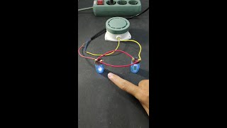 Eksperimen Nyalain Bel listrik dengan Starter Lampu